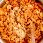 Chicken Fajita Pasta Recipe (One Pan)