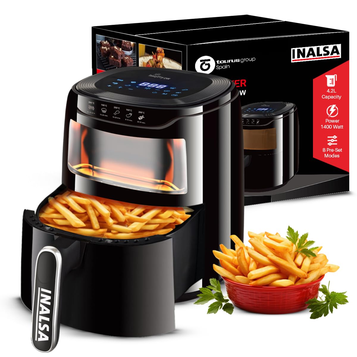 Simplify Meal Prep with INALSA Air Fryer 1